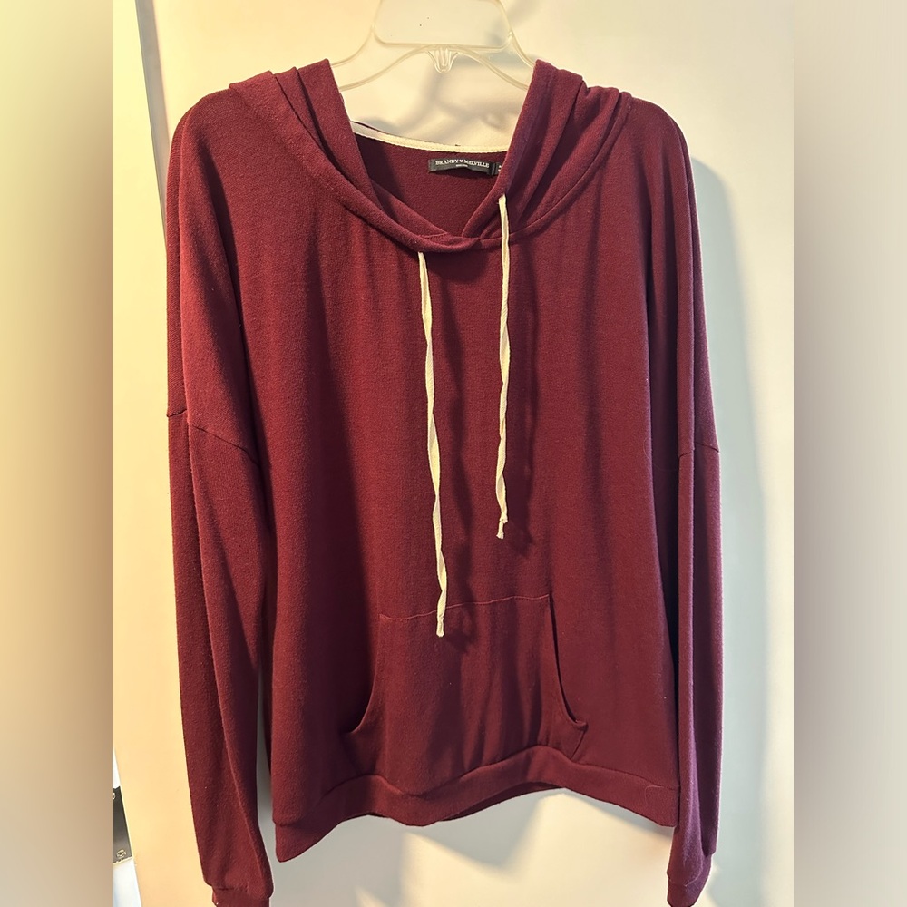 Brandy Melville pullover sweatshirt.